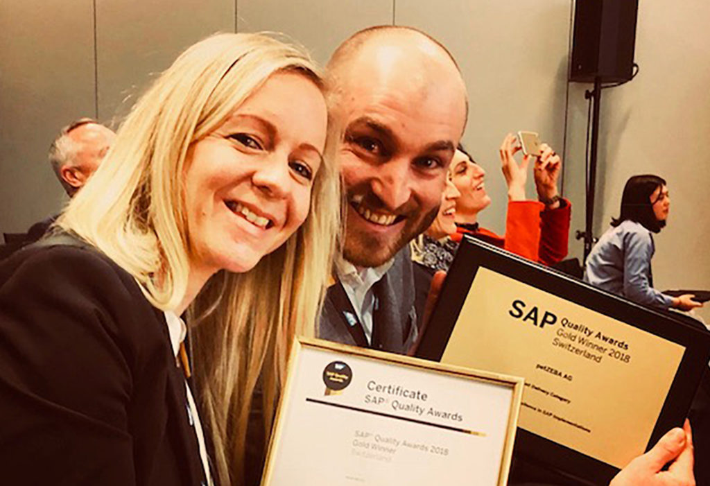 Gold für petZEBA am SAP Quality Award dank dem SAP Cloud ERP