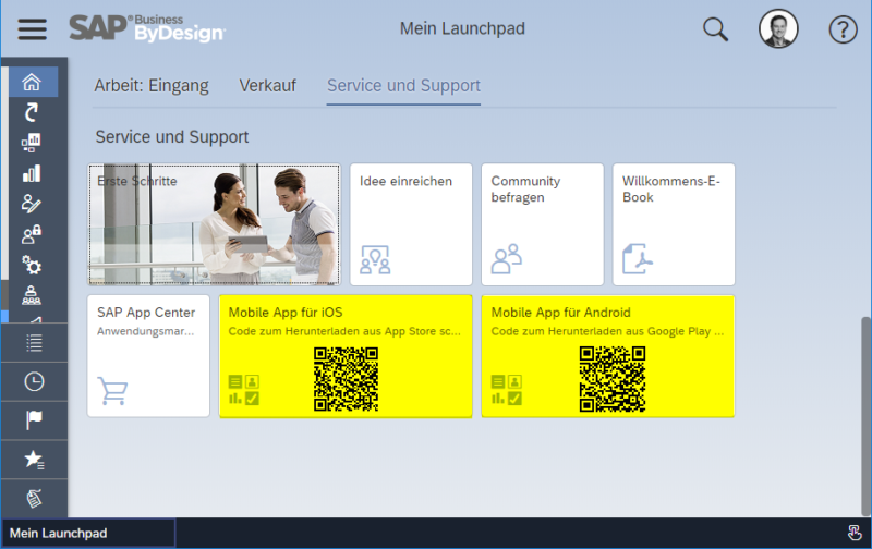 Die neue SAP Business ByDesign Mobile App - AGILITA