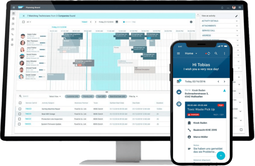 SAP Field Service Management AGILITA