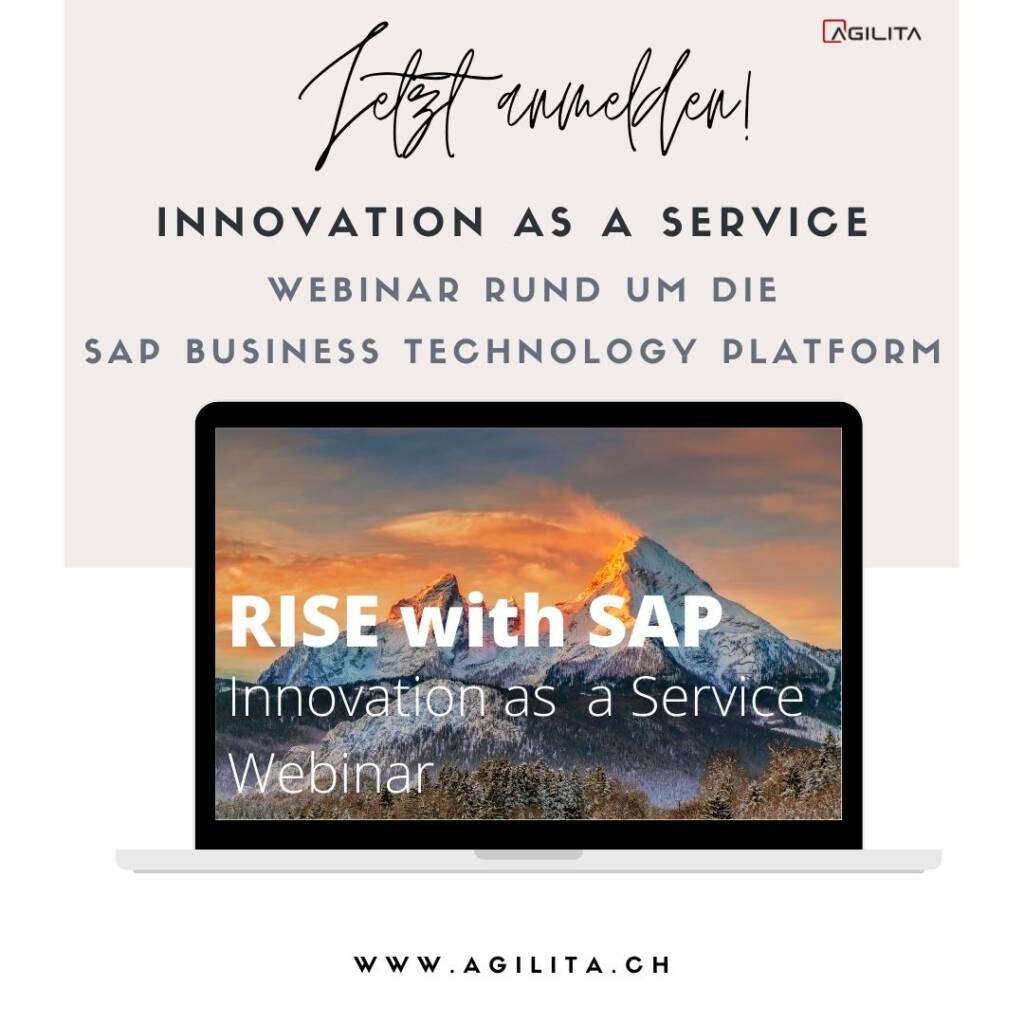 Innovation as a Service Experten Webinar