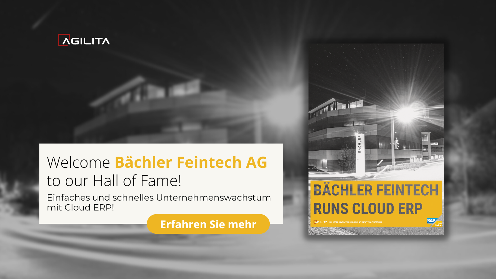 Titelbild - SAP Legends - Bächler Feintech