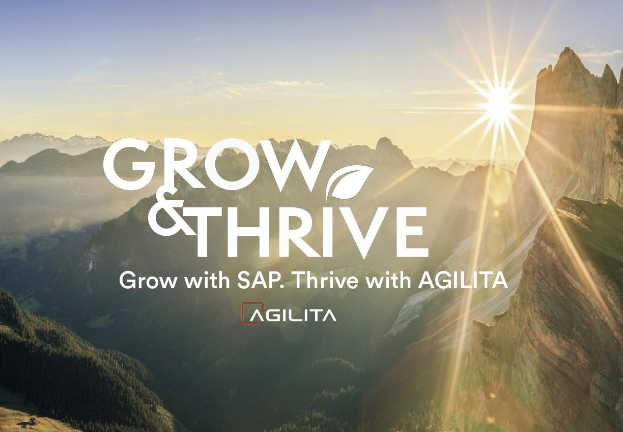 GROW with SAP & THRIVE with AGILITA