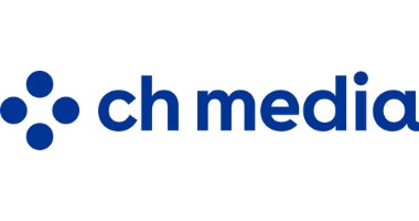 Logo von ch media in blau