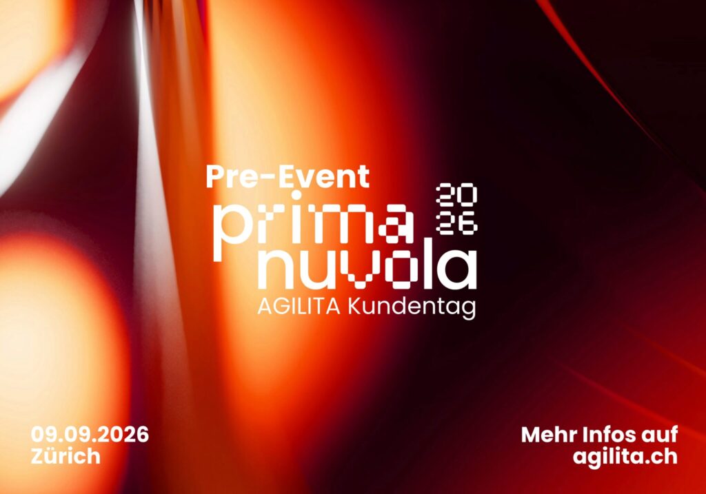 Bild für die Einladung vom Pre-Event AGILITA
